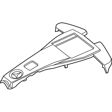 Mercedes-Benz E63 AMG Engine Cover - 157-010-37-00