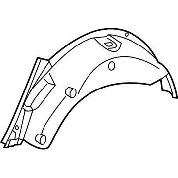 Mercedes-Benz E320 Wheelhouse - 211-637-18-76