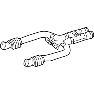 Mercedes-Benz S63 AMG Exhaust Pipe - 217-490-00-20