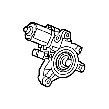 Mercedes-Benz GLE53 AMG SUV Window Motor - 000-906-28-10-64