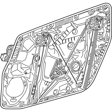 Mercedes-Benz EQB 250+ Window Regulator - 247-720-20-06
