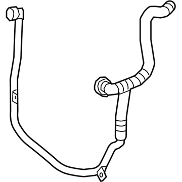 Mercedes-Benz S560 Cooling Hose - 222-501-20-01-64