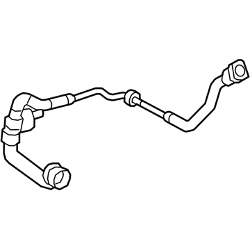 Mercedes-Benz S560 Cooling Hose - 222-501-55-00-64