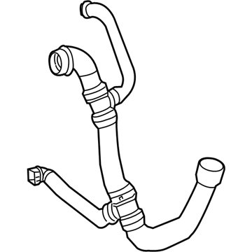 Mercedes-Benz SL550 Cooling Hose - 231-501-42-82