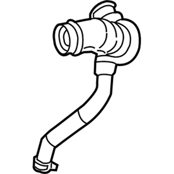 Mercedes-Benz SL550 Cooling Hose - 231-501-43-82