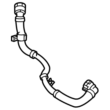 Mercedes-Benz 167-501-44-02 Coolant Hose 167-501-44-02 Mercedes-Benz Coolant Hose Illustration 1 of 1