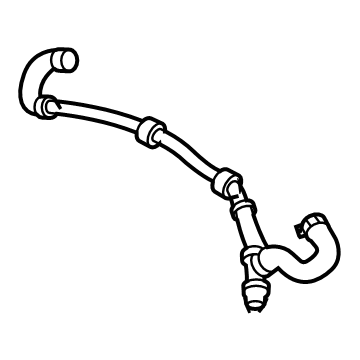 Mercedes-Benz 167-501-54-02 Coolant Hose 167-501-54-02 Mercedes-Benz Coolant Hose Illustration 1 of 1