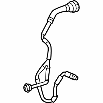 Mercedes-Benz 167-501-66-00 Vent Hose 167-501-66-00 Mercedes-Benz Vent Hose Illustration 1 of 1
