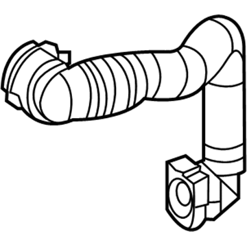 Mercedes-Benz E300 Water Hose - 253-501-00-82