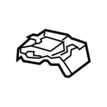 Mercedes-Benz 176-683-00-06 Trim Ring Bracket 176-683-00-06 Mercedes-Benz Trim Ring Bracket Illustration 1 of 1
