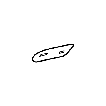 Mercedes-Benz Fuel Door - 167-757-09-00