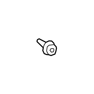 Mercedes-Benz 000-991-52-40 Door Trim Panel Rivet 000-991-52-40 Mercedes-Benz Door Trim Panel Rivet Illustration 1 of 1