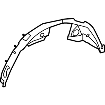 Mercedes-Benz CLE53 AMG Fender Splash Shield - 236-610-64-01
