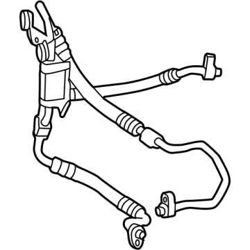 Mercedes-Benz EQE 350+ A/C Hose - 297-830-53-01
