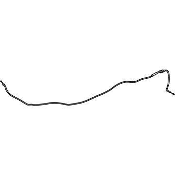 Mercedes-Benz EQB 250+ Hood Release Cable - 177-880-32-00