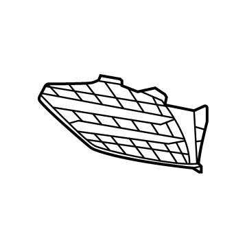 Mercedes-Benz GLC300 Grille - 253-885-81-04