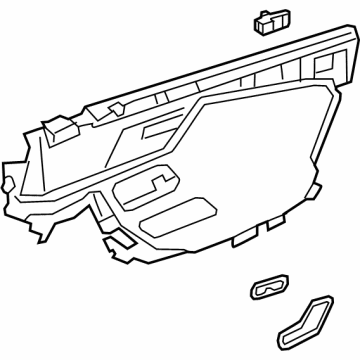 Mercedes-Benz CLA45 AMG Armrest - 118-720-91-00-8V57