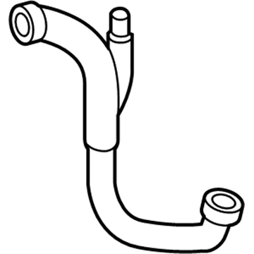 Mercedes-Benz E550 Cooling Hose - 207-501-04-82