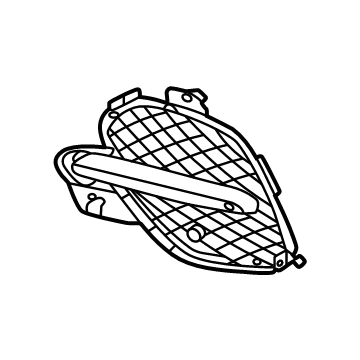 Mercedes-Benz GLE350 Grille - 167-885-38-10