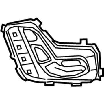 Mercedes-Benz E63 AMG S Seat Switch - 213-905-00-04-7N49