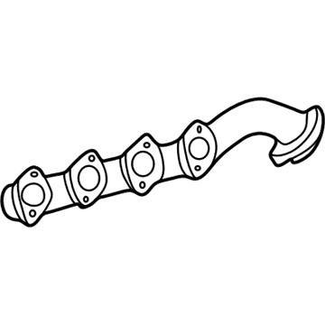 Mercedes-Benz E55 AMG Exhaust Pipe - 113-140-01-09