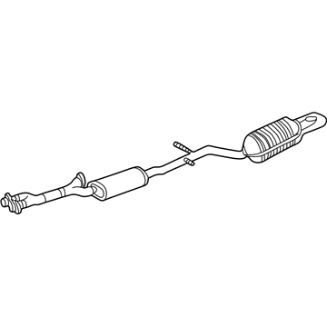 Mercedes-Benz CL55 AMG Exhaust Pipe - 215-490-33-21
