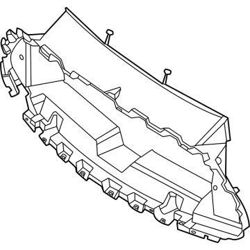 Mercedes-Benz C63 AMG S E Performance Air Duct - 206-505-17-00