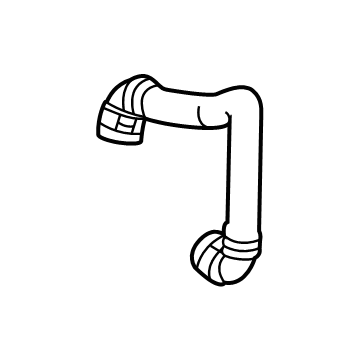Mercedes-Benz AMG GT S Cooling Hose - 190-501-04-64