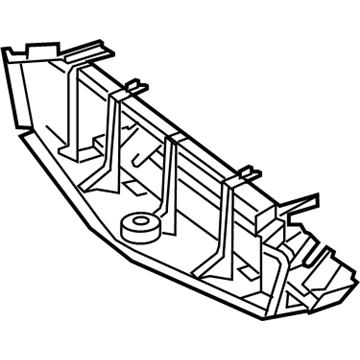 Mercedes-Benz 207-505-47-30 Lower Baffle Mercedes-Benz 207-505-47-30 Lower Baffle