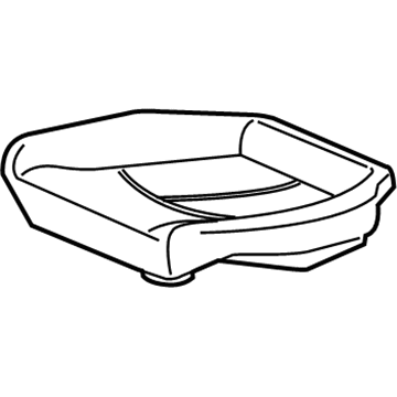 Mercedes-Benz E320 Seat Cushion - 211-920-24-50