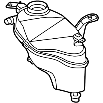 Mercedes-Benz EQE SUV AMG Coolant Reservoir - 294-500-01-00