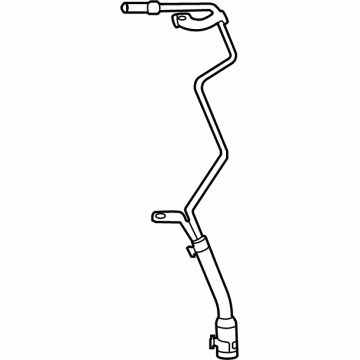 Mercedes-Benz C63 AMG S E Performance Coolant Pipe - 139-200-49-02
