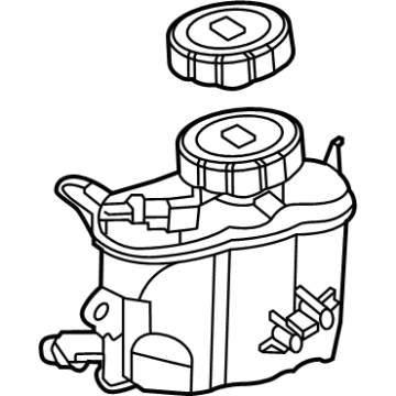 Mercedes-Benz SL43 AMG Coolant Reservoir - 139-200-46-01