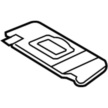 Mercedes-Benz CLK320 Sun Visor - 203-810-16-10-8J44