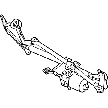 Mercedes-Benz B Electric Drive Wiper Pivot - 246-820-00-40