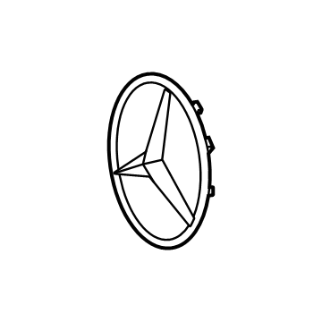 Mercedes-Benz Emblem - 000-880-05-00