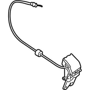 Mercedes-Benz C350 Door Latch Assembly - 171-750-01-85
