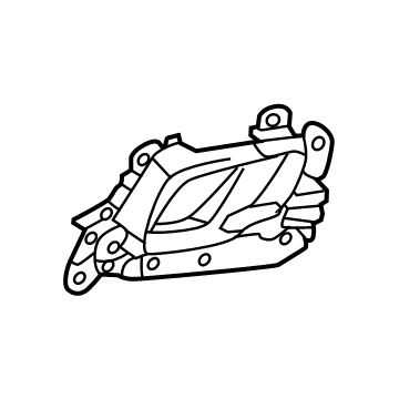 Mercedes-Benz EQE SUV AMG Interior Door Handle - 294-760-08-00-9051