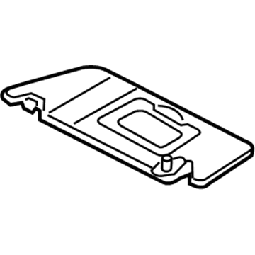 Mercedes-Benz C320 Sun Visor - 203-810-15-10-8G77