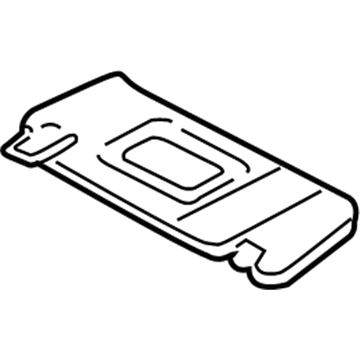 Mercedes-Benz C320 Sun Visor - 203-810-16-10-8G77