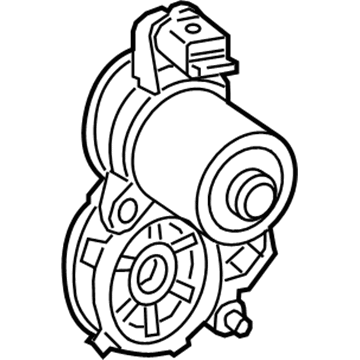 Mercedes-Benz Parking Brake Actuator - 000-906-13-03