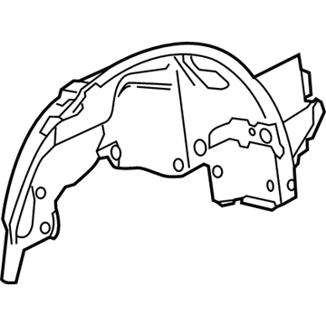 Mercedes-Benz SLC300 Wheelhouse - 172-630-03-69