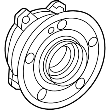Mercedes-Benz GLE53 AMG SUV Wheel Hub - 167-334-03-00