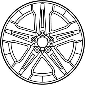 Mercedes-Benz GLA250 Alloy Wheels - 156-401-13-00-7X45