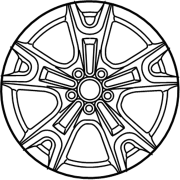 Mercedes-Benz GLA250 Alloy Wheels - 156-401-26-00-7X36