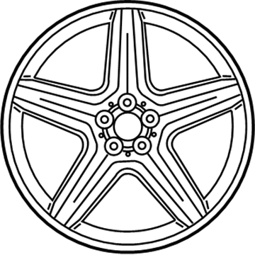 Mercedes-Benz GLA250 Alloy Wheels - 156-401-06-00-7X21