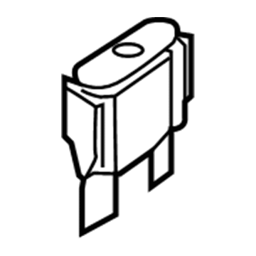Mercedes-Benz Battery Fuse - 000000-004195-64