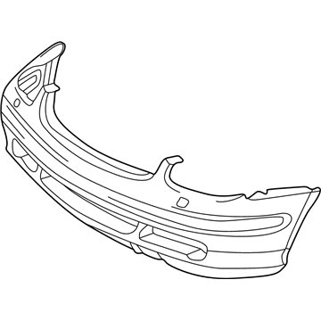 Mercedes-Benz SLK320 Bumper Cover - 170-885-10-25-9999