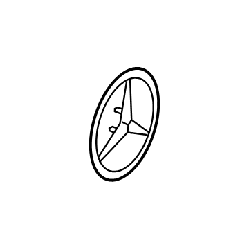 Mercedes-Benz A220 Emblem - 177-817-01-00