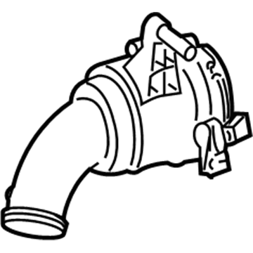 Mercedes-Benz E320 Cooling Hose - 642-997-04-20